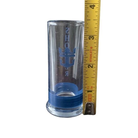 Vintage Royal Caribbean Anchor Shooter Shot Glass Add a Nautical Touch Style - Picture 12 of 13